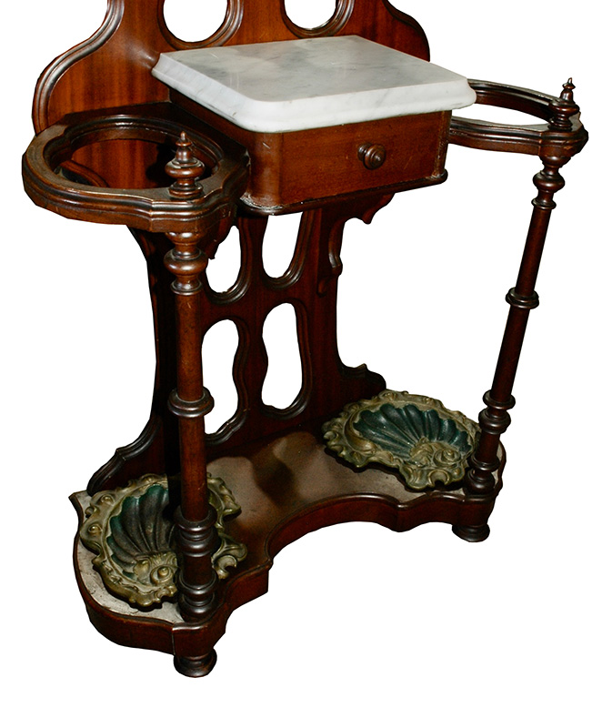 Antique Victorian Hall Rack